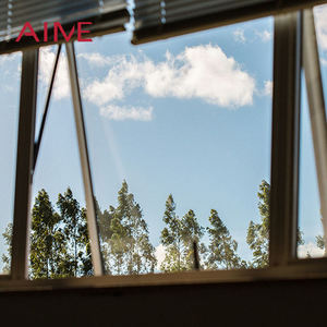 Fenêtre d'ombrage solaire en aluminium, style moderne, ouverture à manivelle avec grille, fenêtre de <span class=keywords><strong>remplacement</strong></span> pour la rénovation de maison - Product Image 2