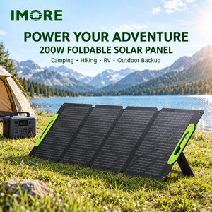 Panel Solar Flexible de 200W, Módulo Monocristalino Ligero para Techo de Caravana, Autocaravana, RV, Campervan - Product Image 2
