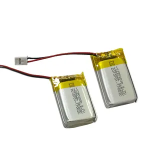 YJ 충전식 리포 배터리 KC UI 인증 3.7v <span class=keywords><strong>453040</strong></span> 502540 522540 602533 802528 485mAh 스마트 기기용 리포 배터리 - Product Image 1