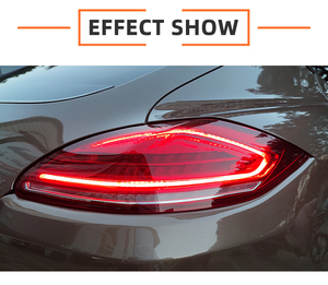 Luces traseras LED para Porsche Panamera 2010-<span class=keywords><strong>2013</strong></span> 970.1, actualización a luces traseras LED 970.2, Plug and Play, luces de freno. - Product Image 2