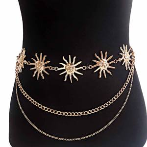 महिलाओं के लिए नई ट्रेंडी कमर श्रृंखला, विदेशी व्यापार के लिए नई ट्रेंडी कमर श्रृंखला हॉट गर्ल बॉडी चेन मिश्र धातु - Product Image 2