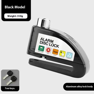 Antivol Moto Étanchéité Système d'Alarme 110 dB Verrou de Disque avec Câble Antivol Vélo Haute Décibel et Alarme Antivol Pour Moto - Product Image 5