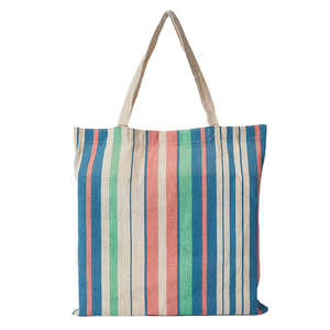 Gahumi lujo ecológico 100% algodón Natural bolsa de lona asas de alta calidad plegable maquillaje portador dibujos animados bolsa de compras - Product Image 1