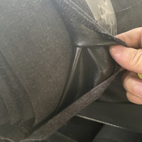 Lot en stock de vêtements en cuir synthétique PU et cuir PVC Rexine matériau élastique et durable pour vêtements