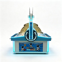 Machine d'arcade Pinball Interstellar II pour enfants avec éclairage dynamique, système de récompense par tickets, garantie d'un an, métal et plastique