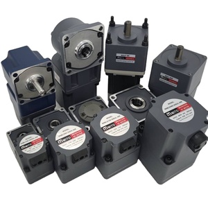 Motor de CC sin escobillas con freno magnético de seguridad, con orificio hueco de 90 grados y caja de engranajes tipo L para transportadores inclinados y AGV - Product Image 4