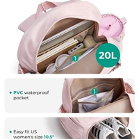Sac à dos de sport d'extérieur pour tennis et pickleball, décontracté, élégant, confortable, en polyester, pour jeunes, 30-40L, avec compartiment à chaussures