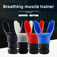 Entraîneur respiratoire portable à résistance réglable pour l'exercice des poumons et des abdominaux, entraîneur respiratoire transfrontalier