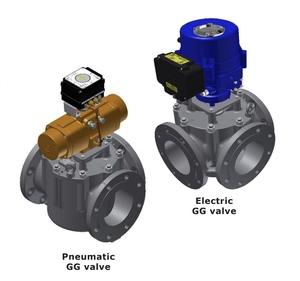 AMOT 3-Way Rotary Control Valves With Pneumatic/ High Accuracy Mixing & <b>Diverting</b> for Temperature Control - Product Image 3