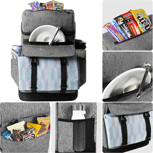 High Quality Custom Logo Size Thermal Insulated Oxford Waterproof Backpack <b>Cooler</b> Bag <b>Outdoor</b> Use Food Wine Beer Can <b>Cooler</b> - Product Image 6