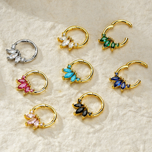 Toposh 925 Argent Hight Segment Anneaux Ouvert <span class=keywords><strong>Petit</strong></span> Septum Piercing Nez Boucles D'oreilles <span class=keywords><strong>Helix</strong></span> Body Piercing <span class=keywords><strong>anneau</strong></span> de nez - Product Image 6