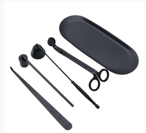 Kit d'entretien des bougies gravé sur mesure 4 en 1 Coupe-mèche Éteignoir et ensemble d'accessoires - Product Image 5