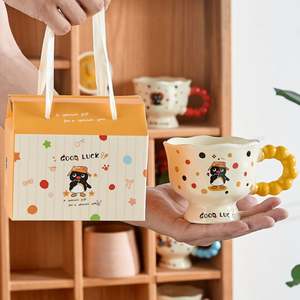 Juego de Tazas de Café de Cerámica Personalizadas, Elegante Taza con Temática Navideña con Caja de Regalo para Logotipo Personalizado, Regalo Corporativo - Product Image 5