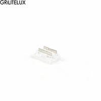 Connecteur LED rapide sans soudure en forme de I/L/T/X à 9 fonctions pour bande LED COB/SMD monocouleur de 5 mm, 8 mm, 10 mm de largeur, 2 broches