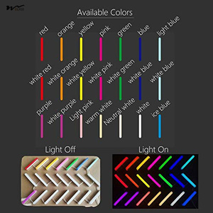 Logo Luminoso a LED Multicolore con Luminosità Regolabile, Estetica Eccellente, Resistente all'Umidità, Alimentato Tramite USB - Product Image 5