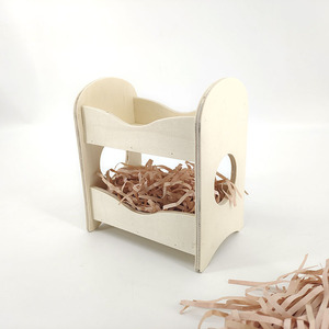 Cachette de hamster en bois maison en bois de hamster <span class=keywords><strong>avec</strong></span> décor d'habitats d'échelle maison détachable de petits animaux - Product Image 2