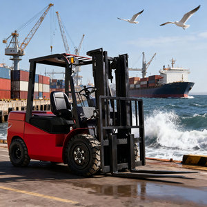 Chariot élévateur à moteur à combustion interne 1,5 tonne 2 tonnes 3 tonnes Chariot élévateur compact à essence Chariot élévateur diesel avec certificat CE - Product Image 1