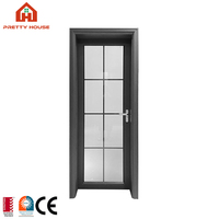 Puerta Abatible de Aluminio Personalizada Resistente a Huracanes con Certificación NFRC para Sistemas Comerciales y Residenciales