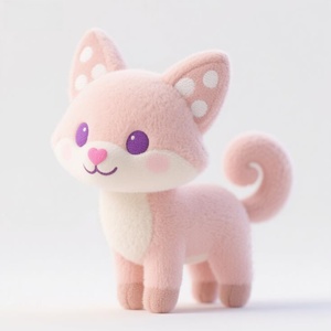 Su misura Kawaii piccola <span class=keywords><strong>volpe</strong></span> peluche animali peluche bambola animali mascotte Plushie bambole personalizzate - Product Image 3