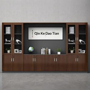 Archivador de Oficina de Acero Inoxidable, Mueble Alto para Documentos, Estilo Moderno y Sencillo, Almacenamiento de Archivos, Antiestático, con Cerradura - Product Image 2