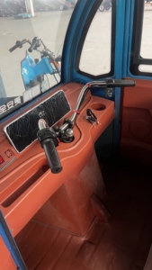 Blue 60V Trike with Enclosed Cabin 100-200kg Payload 50-70km <b>Range</b> for Transport Logistics & Delivery - Product Image 5