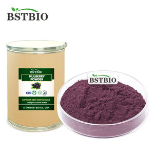 Bstbio ผงน้ำผลมัลเบอร์รี่อบแห้งออร์แกนิคจากธรรมชาติบริสุทธิ์100% - Product Image 3