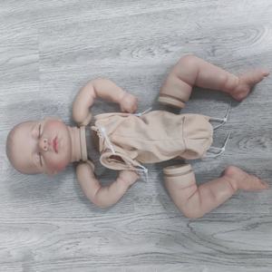 ชุดตุ๊กตา R&B Kit Reborn รุ่น <span class=keywords><strong>Loulou</strong></span> ทารกแรกเกิด หลับตาเหมือนจริง ตุ๊กตาซิลิโคนเหมือนจริง - Product Image 6