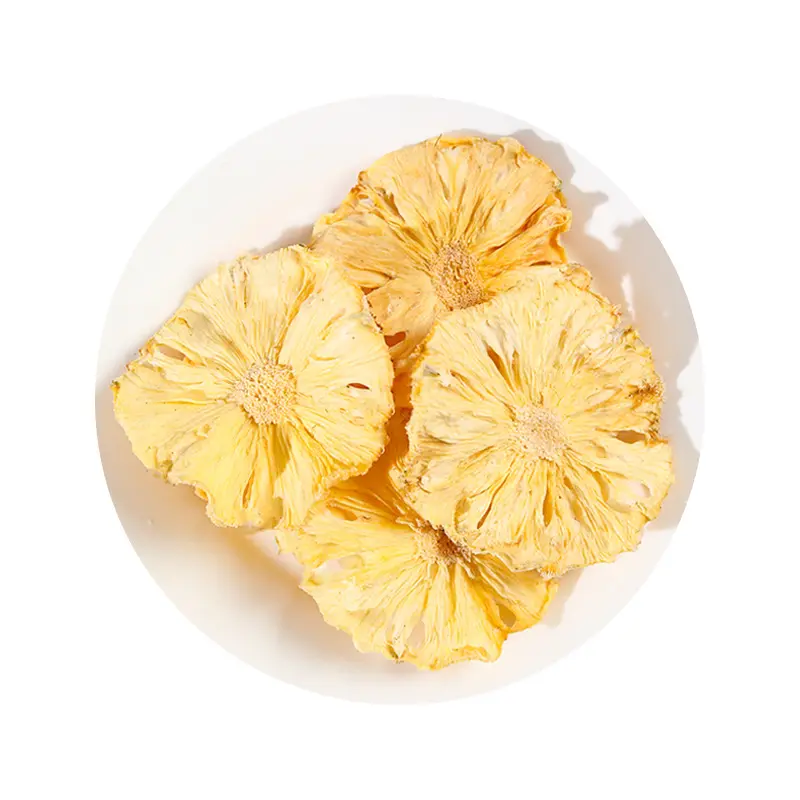 Bulk 100% Natuurlijke Gedroogde Vruchten Plakjes Ananas Ringen Gedroogde Ananas Met Goede Prijs