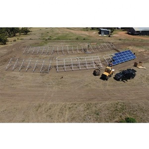 Năng lượng mặt trời Photovoltiac Cơ Cấu Quyền Lực UB Đất Gắn Hệ Thống Kệ Đường Ray Pre-chôn Bolt Nền Tảng - Product Image 4