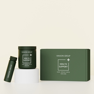 ชุดบรรจุภัณฑ์เสริมอาหาร รูปทรงกระบอก ขนาด 100 มล. 150 มล. 250 มล. 500 มล. ขวดแก้วพร้อมหลอดแก้วสำหรับบรรจุวิตามินเม็ดและแคปซูล - Product Image 3