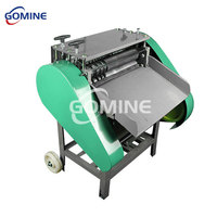 Cable de chatarra aislado Peeling Jacket Removal XLPE Corte AWG Cable de vaina Máquina automática de pelado de cables de cobre