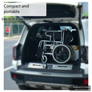 Siège de toilette mobile pliable en acier inoxydable de bonne qualité chaise d'aisance de douche pliable multifonction pour personnes âgées - Product Image 1