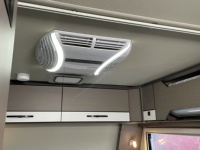 Mini Aire Acondicionado Portátil para Caravana, 220v 240v, Aire Acondicionado de Techo para Autocaravana, Furgoneta o Camioneta