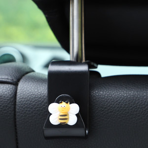 <b>Car</b> Headrest <b>Hooks</b> Cartoon PVC Slip <b>Hook</b> For <b>Car</b> Interior Storage Decoration - Product Image 3