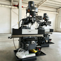 Fraiseuse universelle à tourelle verticale X6330 de haute précision, 3 axes, alimentation motorisée, équipement de fraisage des métaux