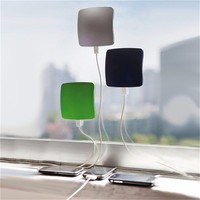 Cargador Solar de ventana de marca 100% Original, 1800mAh con pegatina, cargador Solar de puerto con ventosa para teléfonos móviles, PSP