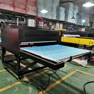 เครื่องรีดร้อนแบบลมอุตสาหกรรมสองสถานี ขนาดใหญ่ สำหรับงานพิมพ์ไวนิลลงบนเสื้อยืด รุ่น <span class=keywords><strong>J</strong></span> Large ขนาด 80 100 120 - Product Image 6