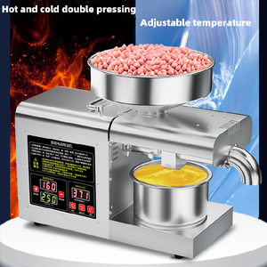 Stainless Steel Automatic Cold Press Mini <b>Oil</b> <b>Machine</b> with 110V/220V Capacity for Home Use - Product Image 4