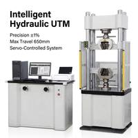 Máquina de Ensayo de Tracción Universal Hidráulica de Doble Columna, Probador de Tracción, Compresión y Flexión de Varillas Metálicas