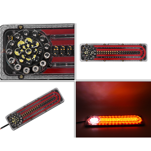 Luz Trasera LED para Automóvil, 12V-24V, para Camiones, Remolques, Vehículos Recreativos, IP67, Impermeable, Universal, Luz de Freno, Reversa, Direccional - Product Image 5