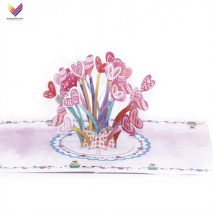 Valentine Pop Cards Tarjetas de felicitación para múltiples vacaciones Regalo perfecto hecho de papel - Product Image 1
