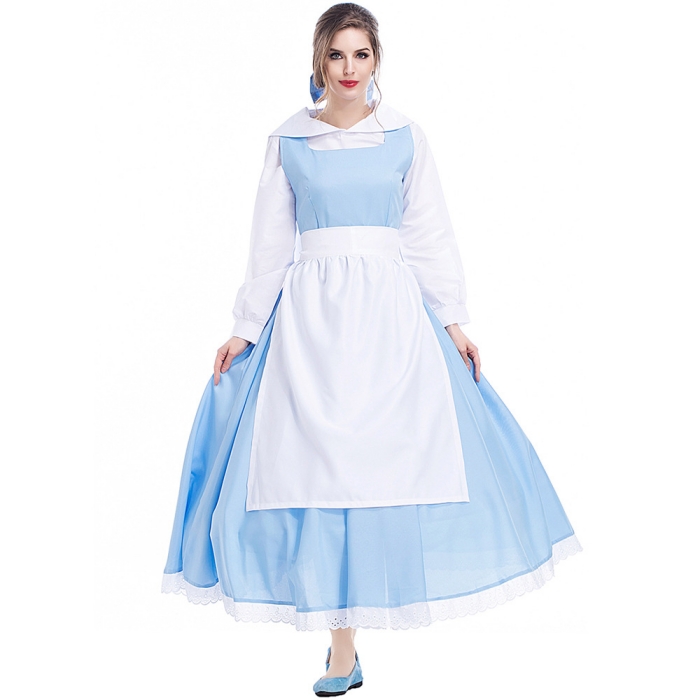 chinese dress ladies Blue's Clues Dress Halloween Costume Cosplay Deluxe Complete Set S main image 1