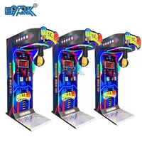 Machine de jeu de frappe de boxe personnalisée Machine de jeu électronique dynamique de boxe d'arcade de sport