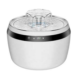 Distributore di acqua per animali domestici a induzione intelligente nuovo filtro a temperatura costante a ciclo automatico per acqua corrente per gatti potenza di carica - Product Image 1