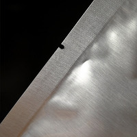 Sacs en Mylar à Finition Mate Imprimés sur Mesure, Pochettes en Papier Kraft à Impression Numérique, Réutilisables, avec Fermeture Ziplock et Encoche de Déchirement, Anti-Humidité pour Salades et Gâteaux