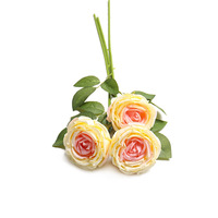 Bunga sutra buatan tangan satu tangkai, mawar untuk pernikahan dan acara-acara khusus seperti Hari Valentine dan Hari Ibu
