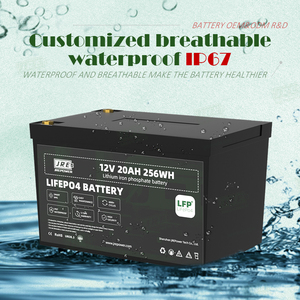 JREpower-Batería de iones de litio de 12,8 V, batería de iones de litio, 12V, 20Ah, 12,8 voltios, LiFePo4, paquete de alto rendimiento - Product Image 3