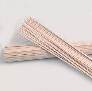 Bâtons fins <span class=keywords><strong>en</strong></span> bois de <span class=keywords><strong>Balsa</strong></span> de haute qualité de 500mm pour l'artisanat de modélisme d'<span class=keywords><strong>avion</strong></span> - Product Image 2