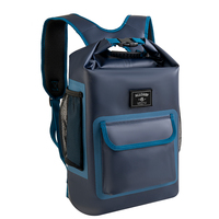 Sac à dos de randonnée imperméable en TPU grande capacité avec ceinture à coussin d'air, design unisexe