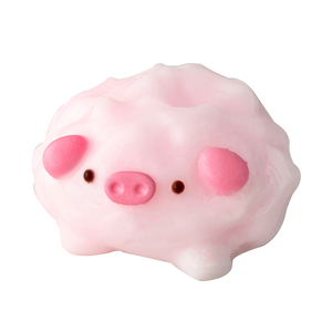 Juguete de cerdo de silicona para niños, novedoso, antiestrés, pelota para apretar, simulación, juego de entretenimiento, alivio de la presión, elástico - Product Image 5